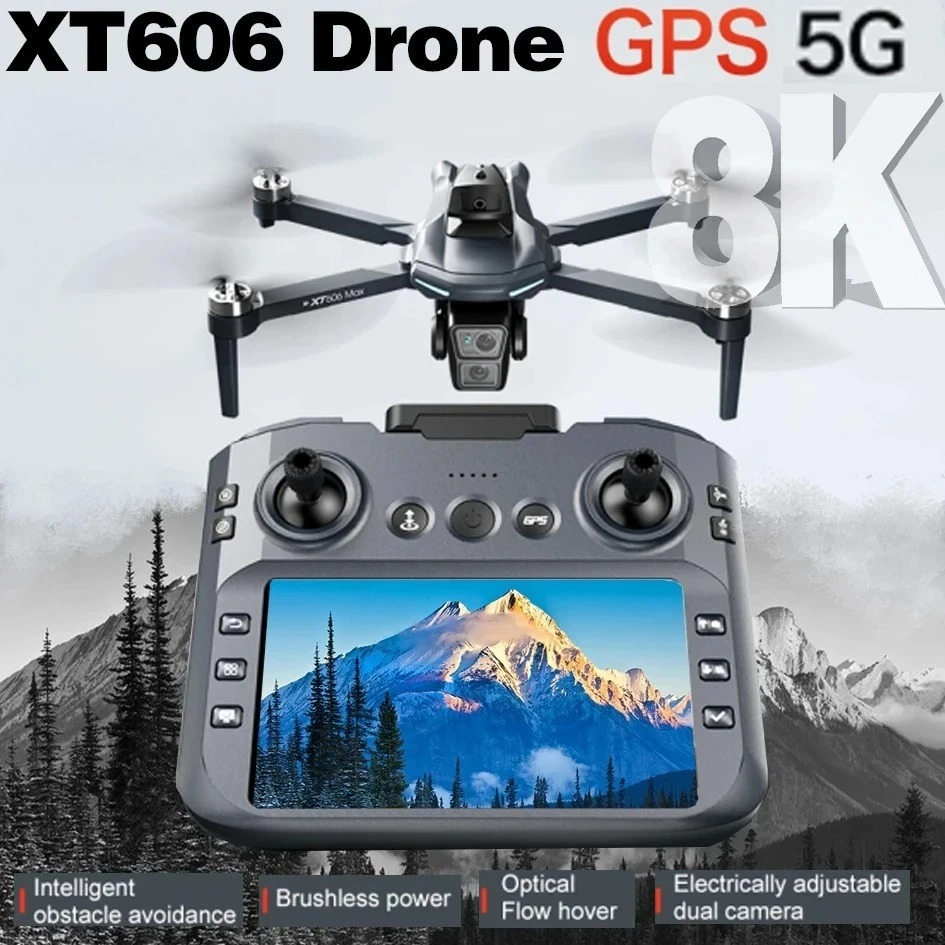 Drone Mapping - Dron Original XT606 Profesional con Cámara