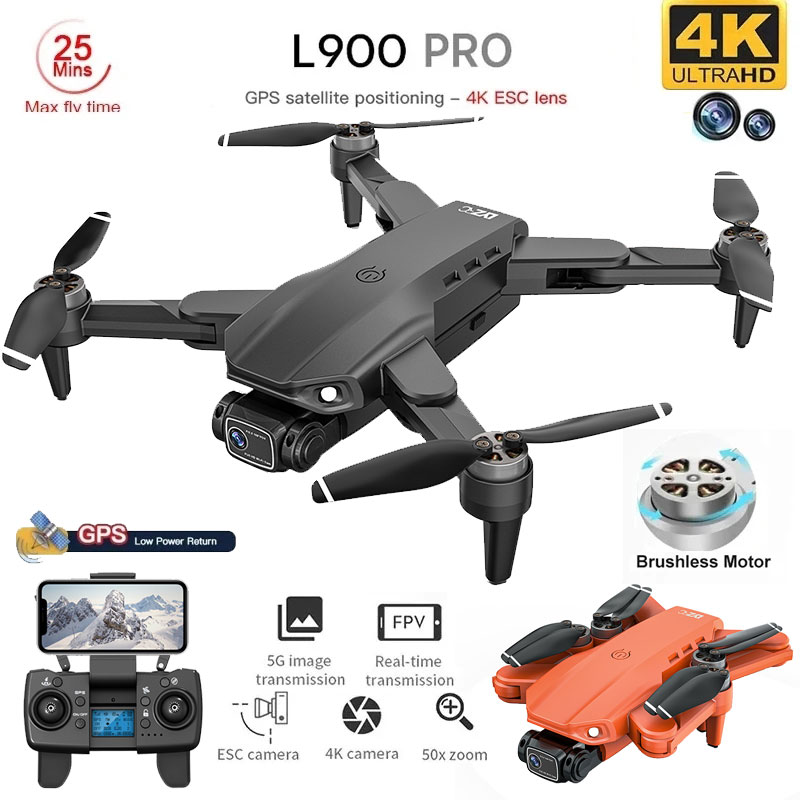 Drone Surveying - L900 Pro GPS Drone 4K profesional