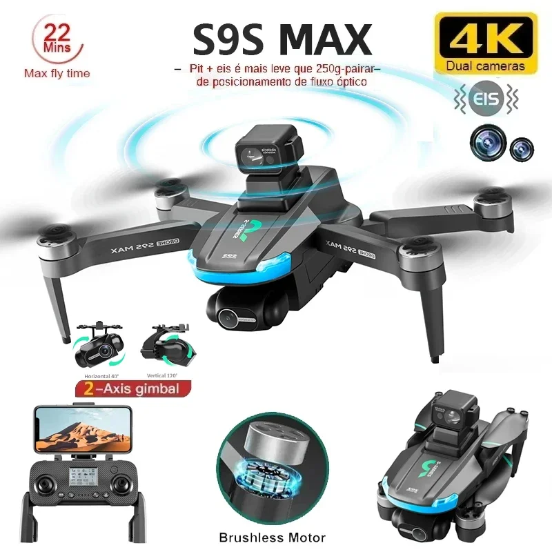 Drone Cinematic - Nuevo S9S MAX MINI Drone 4K