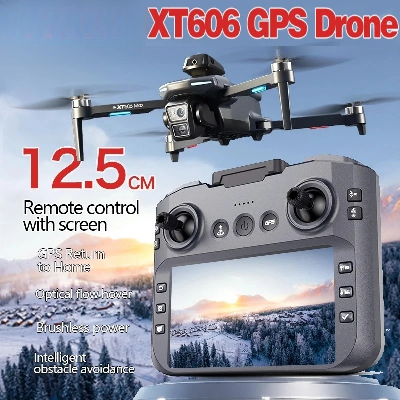 Drone Mapping - Dron GPS Original XT606 MAX 4k
