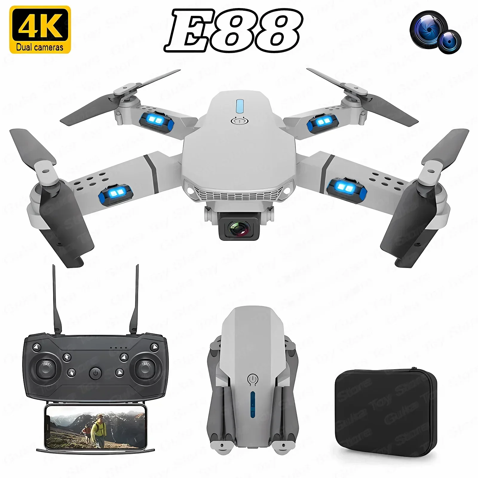 Drone Cinematic - E88 Pro WIFI FPV Drone gran