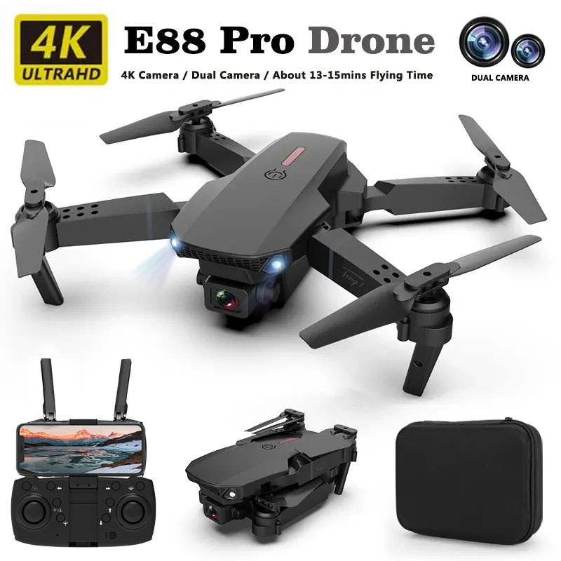 Dron profesional E88pro, flujo - Drone Mapping reseña y precio
