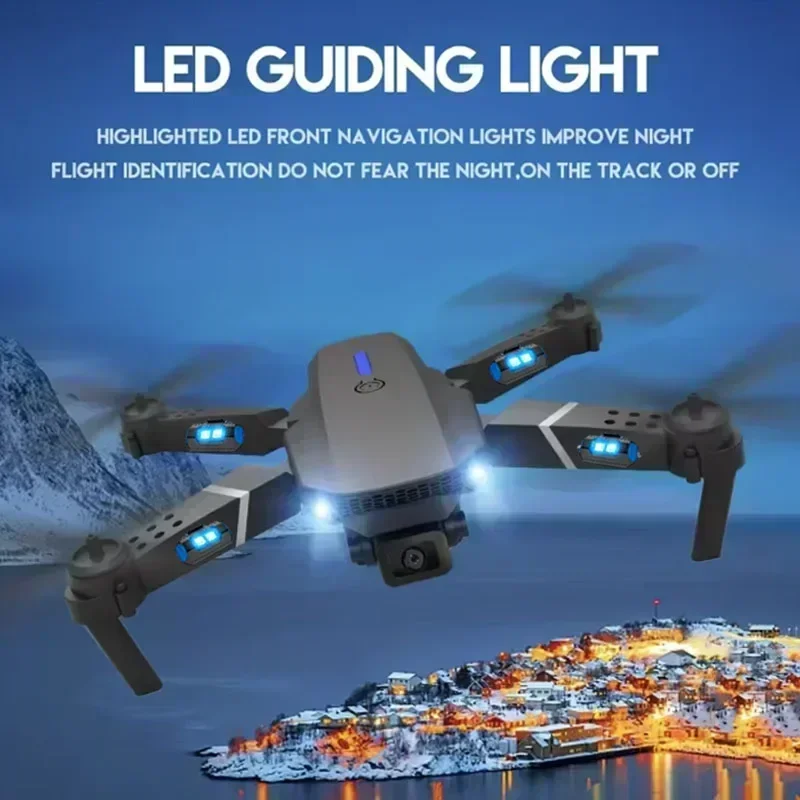 E88 Pro WIFI FPV Drone gran an - Drone Cinematic reseña y precio