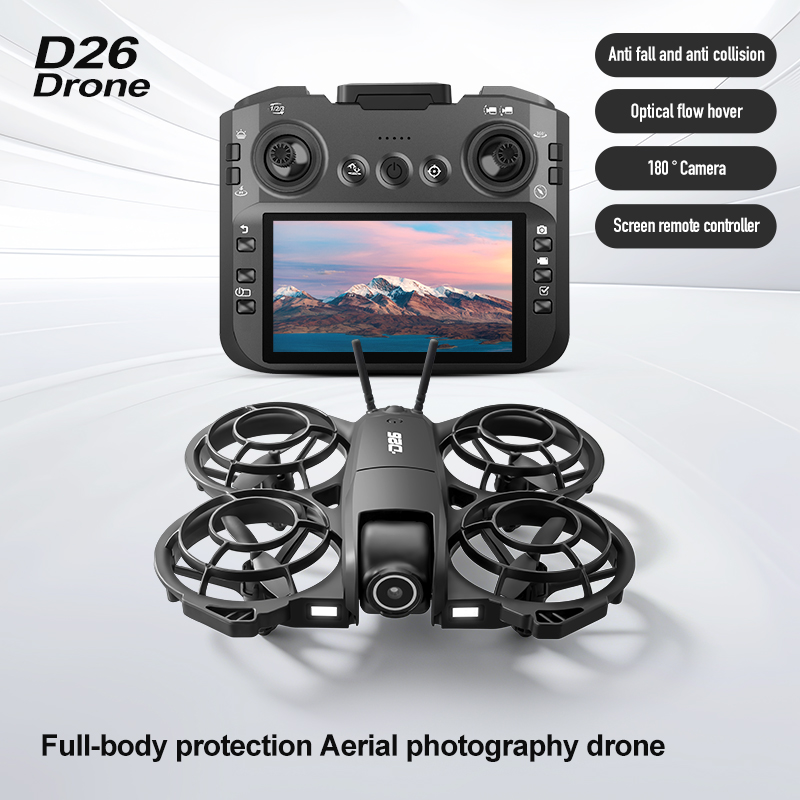 Dron D26 4K Aéreo HD 180 °   D - Drone Cinematic reseña y precio