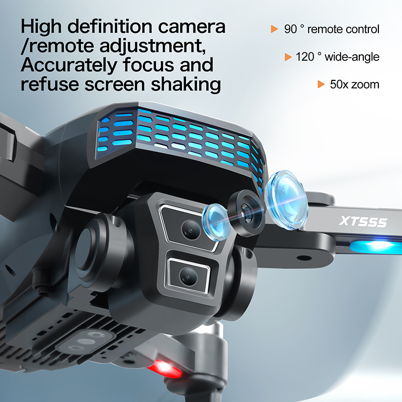 Nuevo Dron RC XT555 con GPS, C - Drone Multispectral reseña y precio