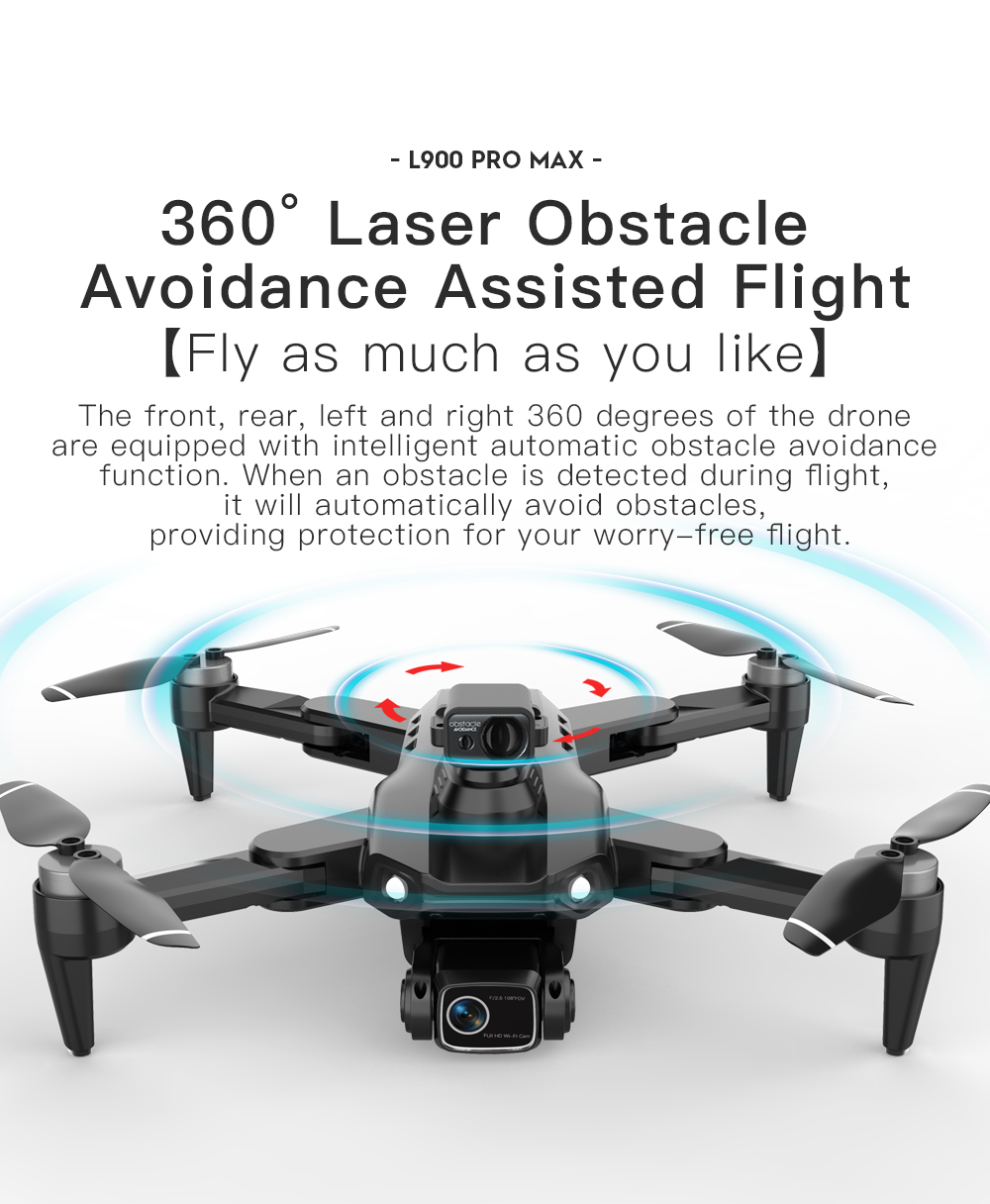 LYZRC L900 PRO MAX láser evita - Drone Multispectral reseña y precio