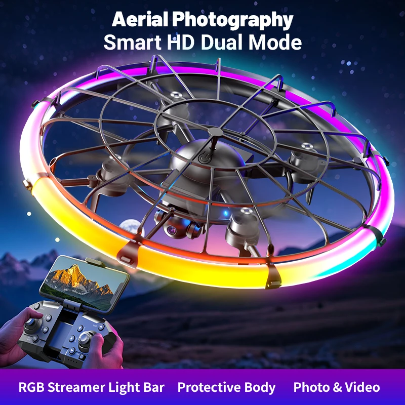 Dron RC JJRC H145 UFO con Lent - Drone Cinematic reseña y precio